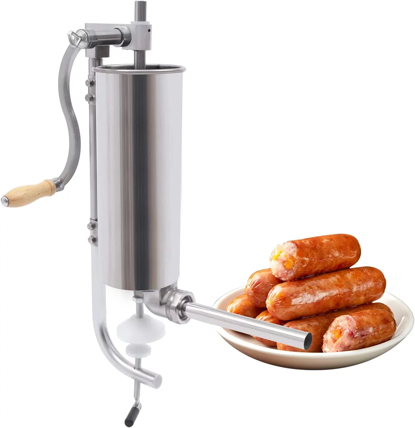 7lb 3L Stainless Steel Sausage Stuffer S614