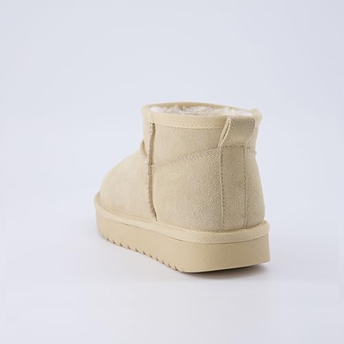 Women's Genuine Suede Pull On Boot with Memory Foam A840
