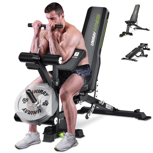 Adjustable Weight Bench with 1200 LBS Capacity P136