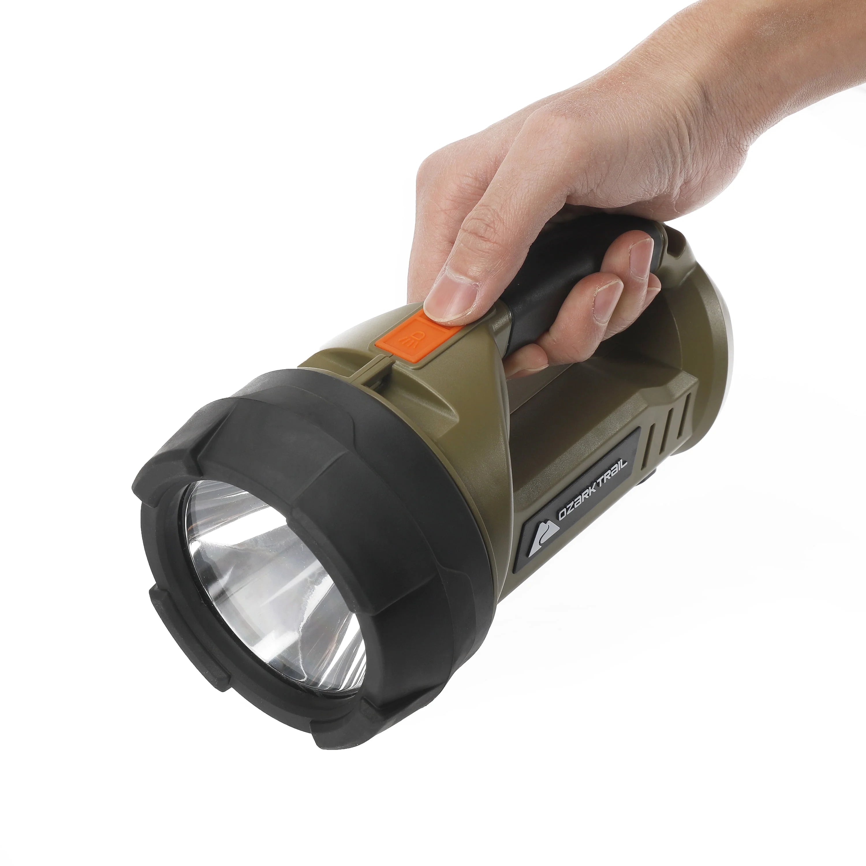 2000 Lumen Dual Source LED Rechargeable Spotlight with 5000 mAh Power Bank, Olive V540