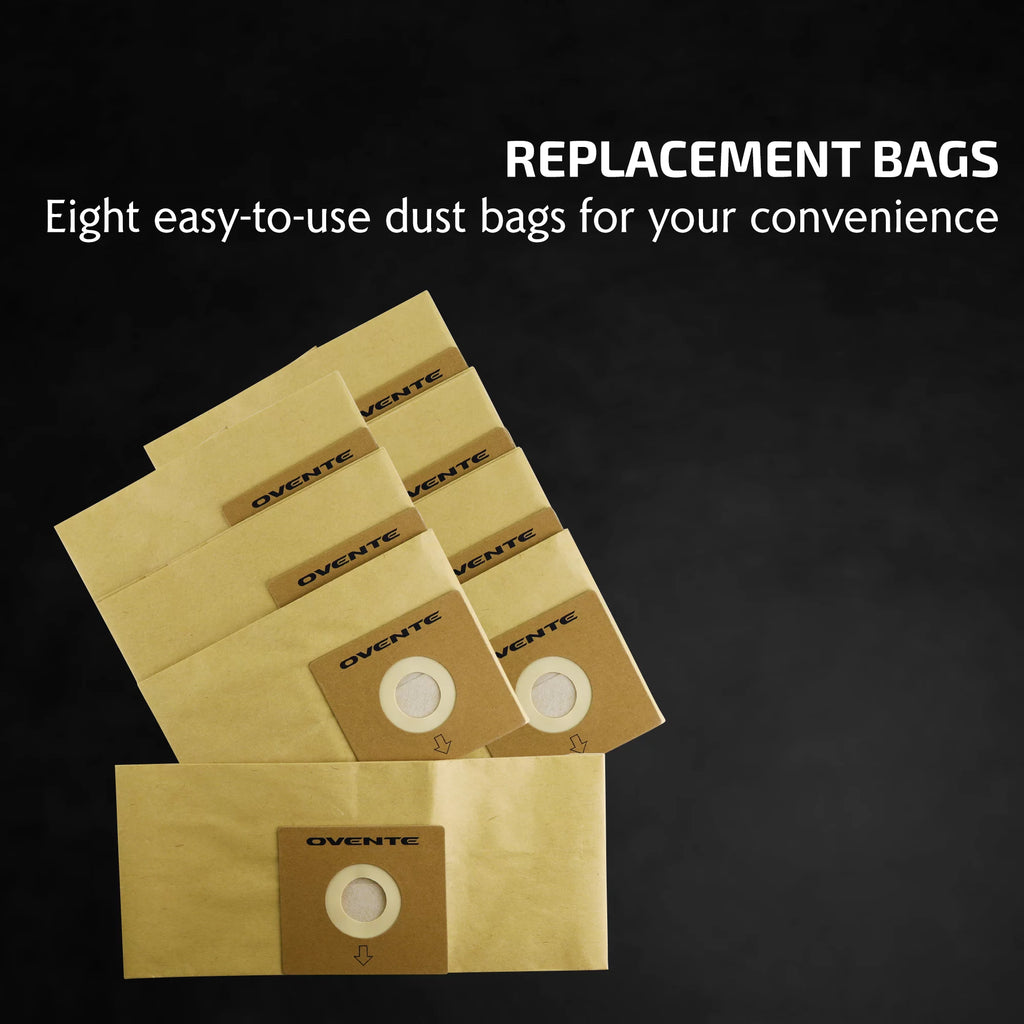 8-Pack Disposable Dust Bag Replacement for Canister Vacuum Cleaner Q895