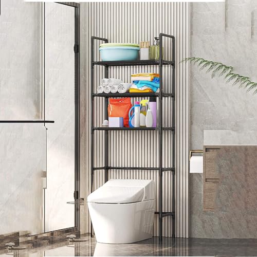 Stainless Steel 3-Layer Bathroom Shelves O60910