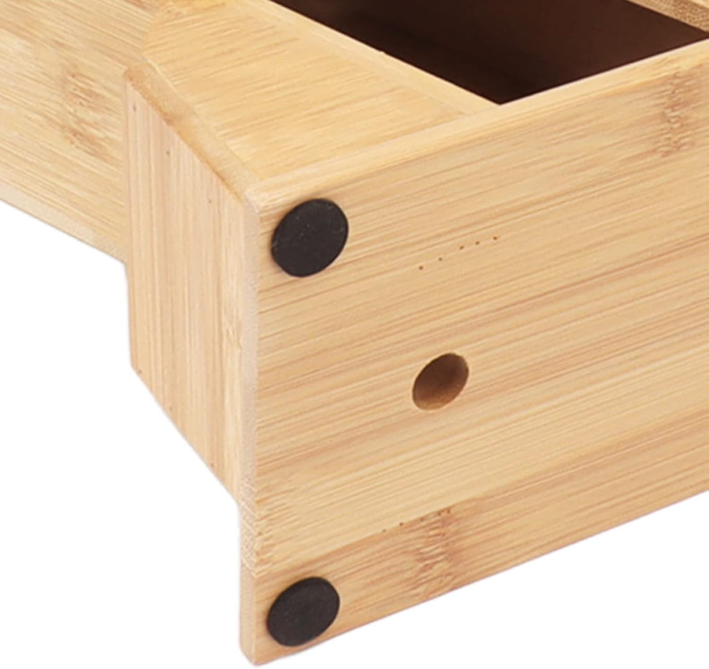 Wooden Knife Block with Non Slip Felt Mat U156