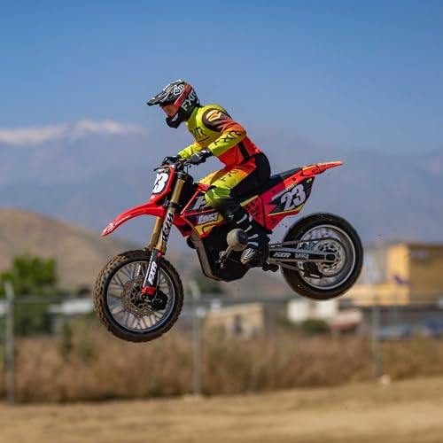 Red 1/4 RC Motorcycle Y83793