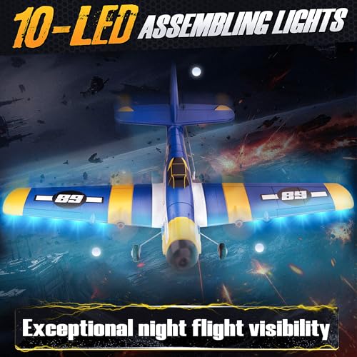 RC Plane with 6-axis Gyro Remote Control W96798