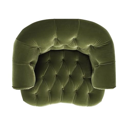 Lavender Velvet Tufted Accent Chair K481