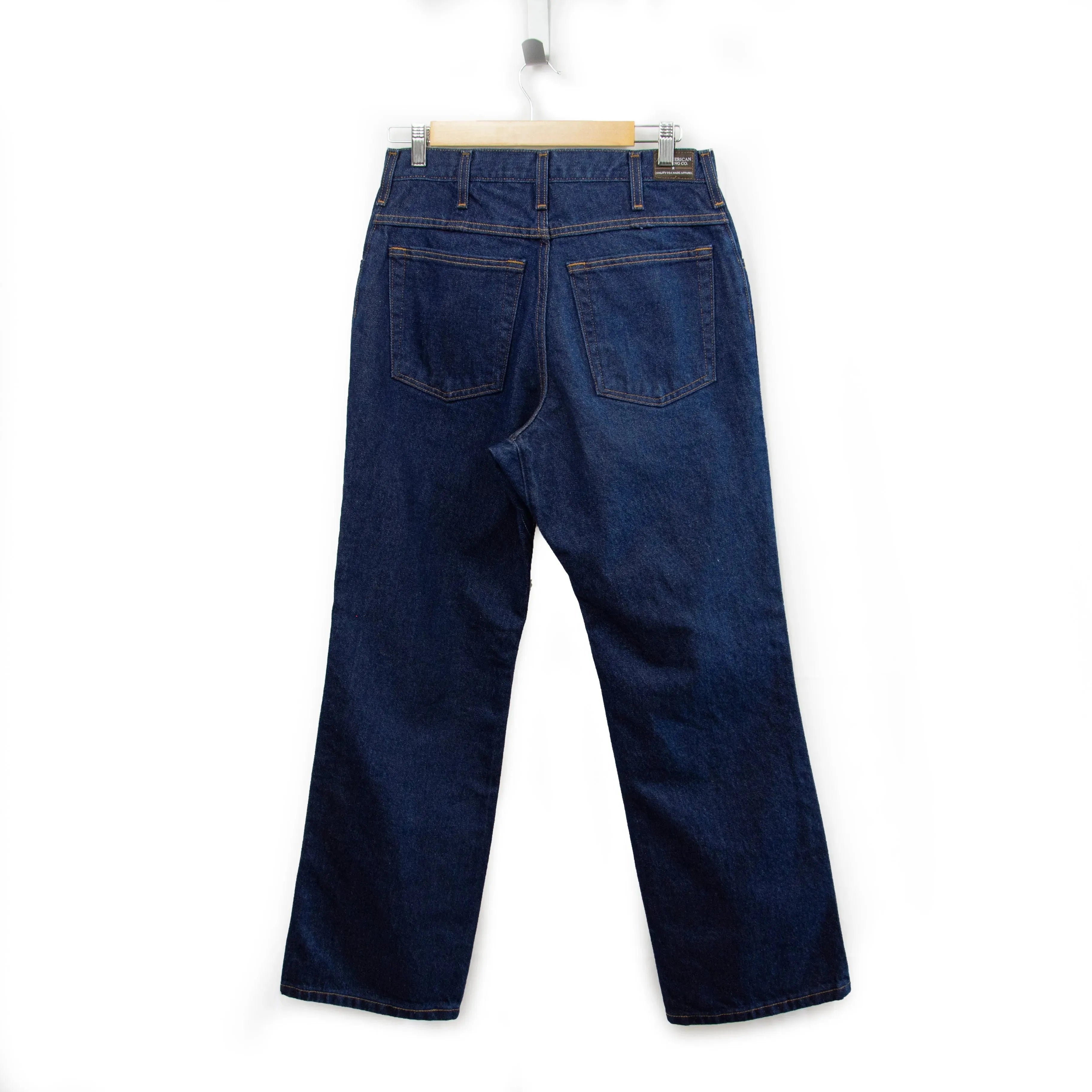 Discontinued Sizes - AA701D - Men's Boot Cut Jean with Gusset - Dark Stonewash