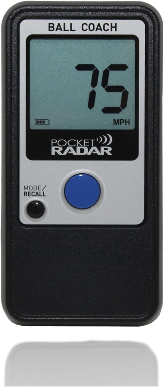Pro-Level Radar Gun Bundle with Rapid Charger, Rechargeable Batteries, Waterproof Tripod with Bluetooth (3 Items) D958967