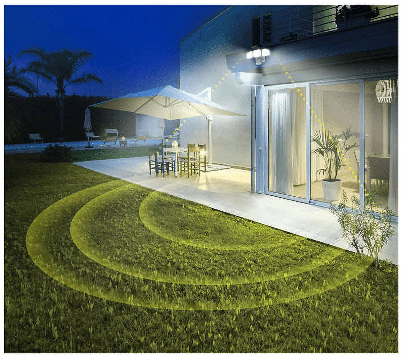 Motion Activated LED Security Floodlight 3600 Lumens T41997