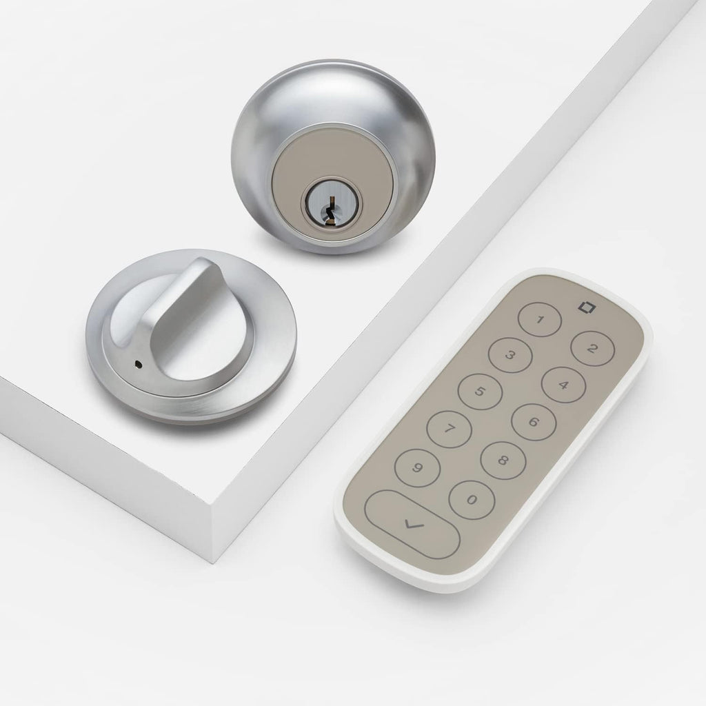 Satin Nickel Smart Lock with Keypad S3657