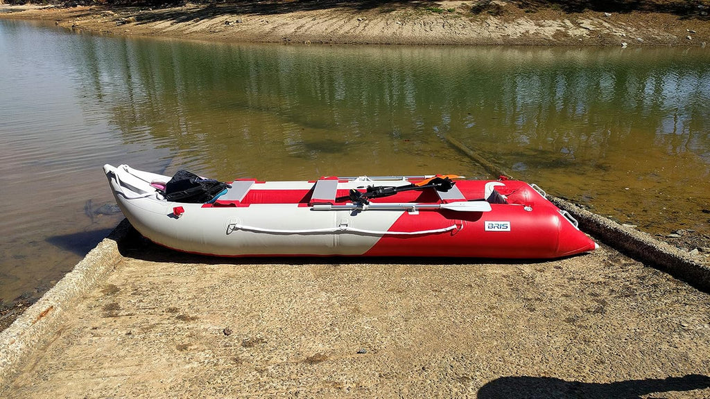 14.1 FT Inflatable Kayak Fishing Boat with Air Floor L2338