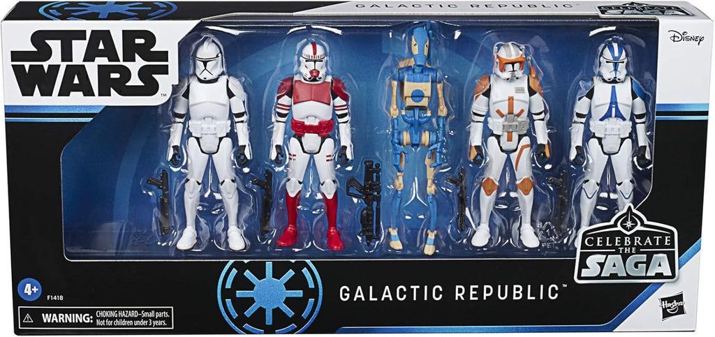 Galactic Republic Figure Set 5-Pack Action Figure S257