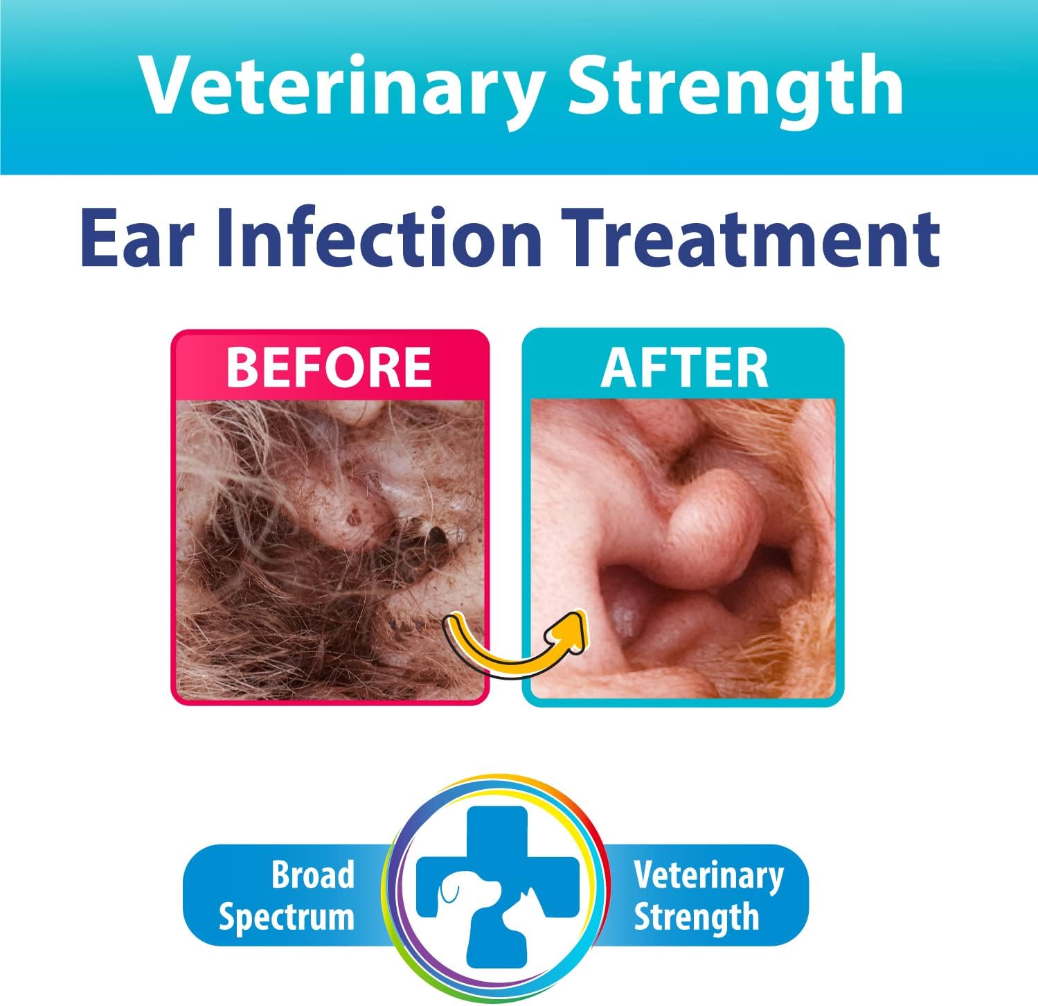 Dog Ear Infection Treatment Solution - 8oz H866