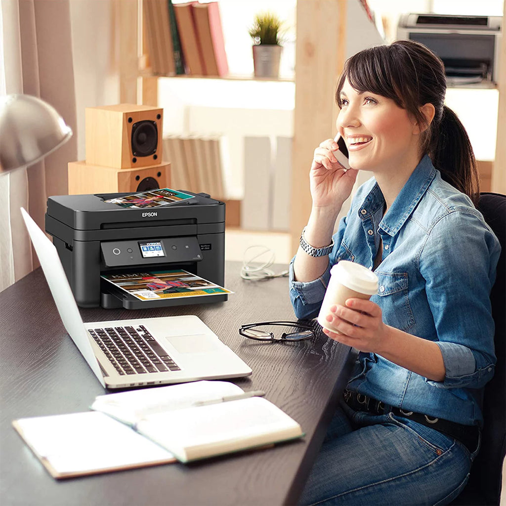 Wireless Color All-in-One Printer with Scanner, Copier, Fax U38303