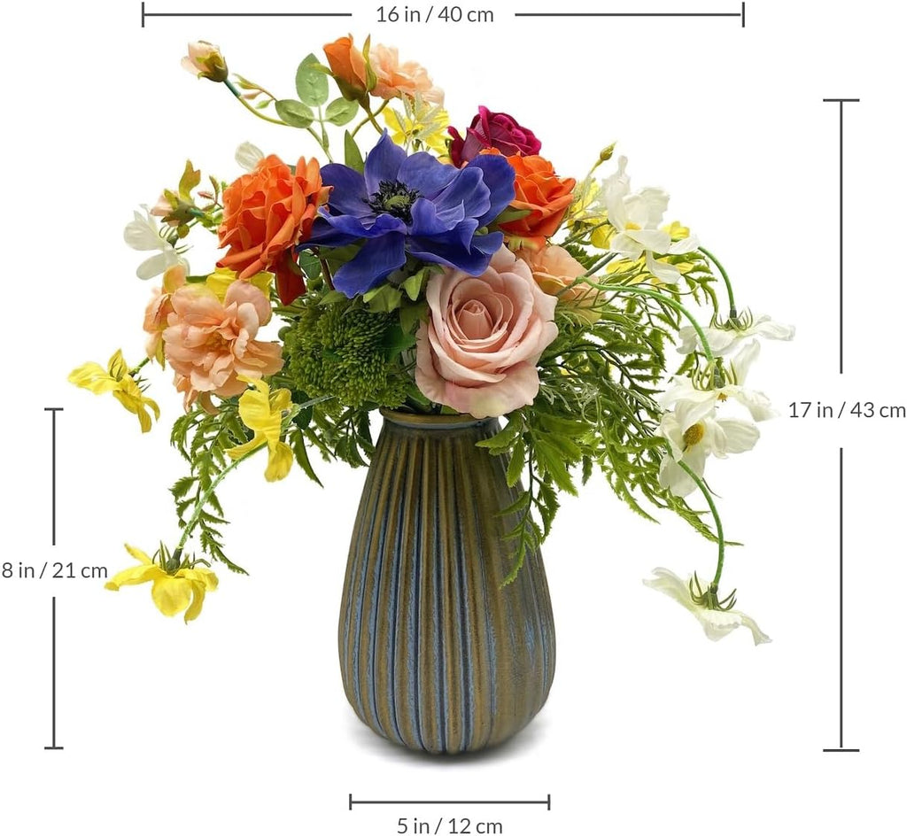 Silk Flower Arrangement in Vase R27074