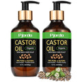 20 fl. oz Organic Cold Pressed Unrefined Pure Castor Oil J202