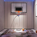 Wall Mounted Basketball Hoop with Shatter Proof Backboard Y969817