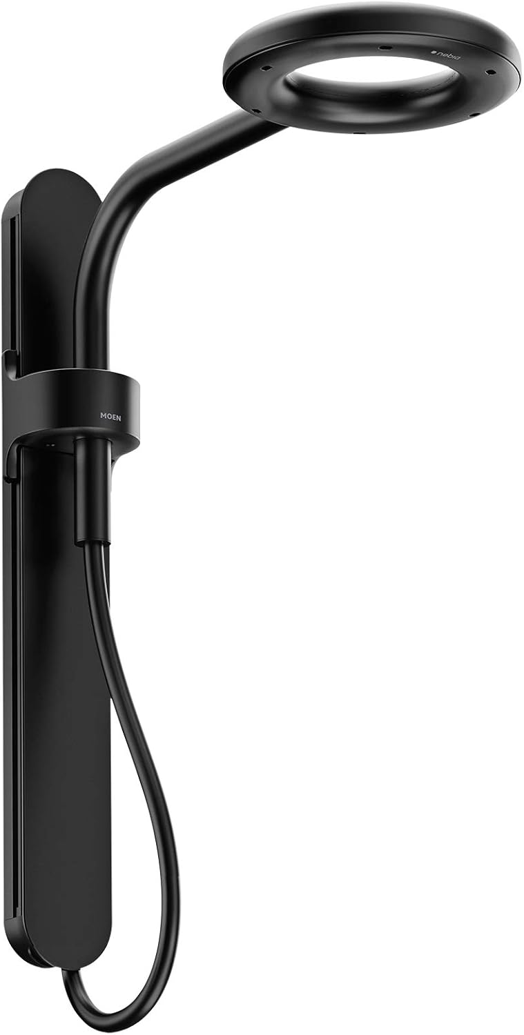 Matte Black Rainshower Shower U147842