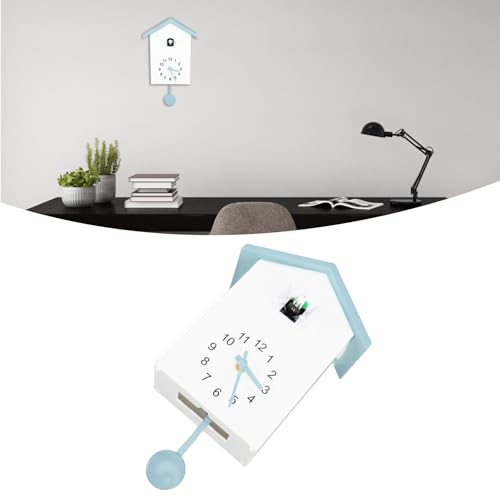 Bird Voice Call Wall Clock with Pendulum S820