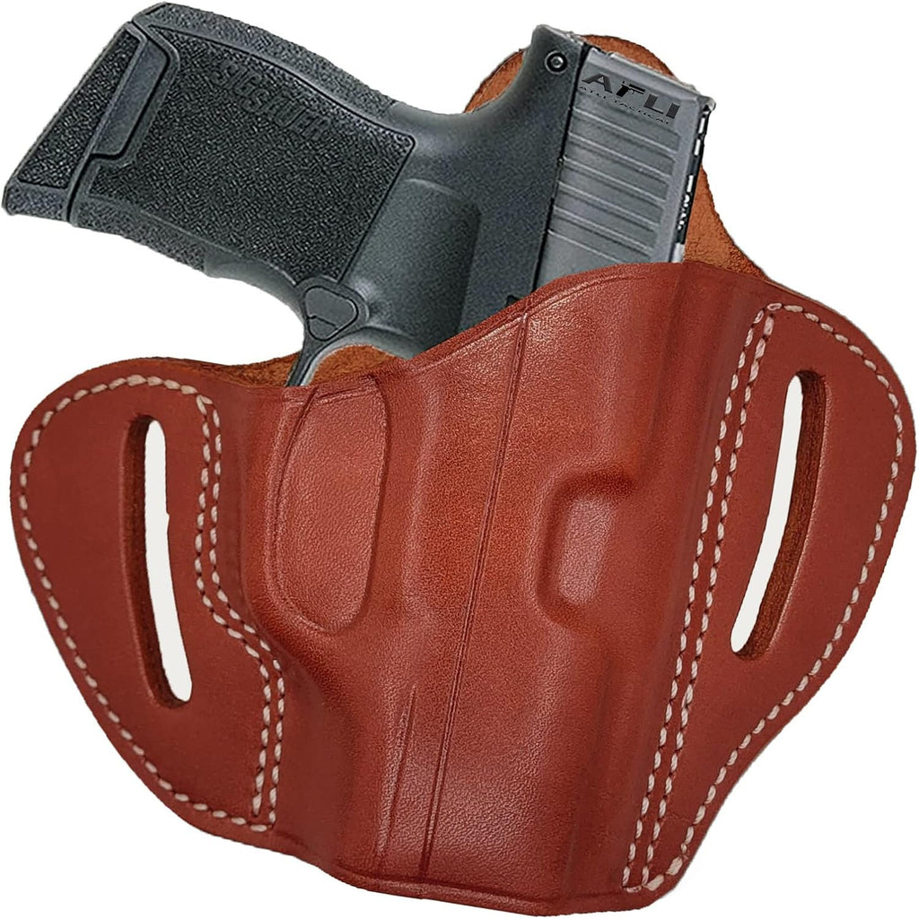 Leather OWB Pancake Holster P8062