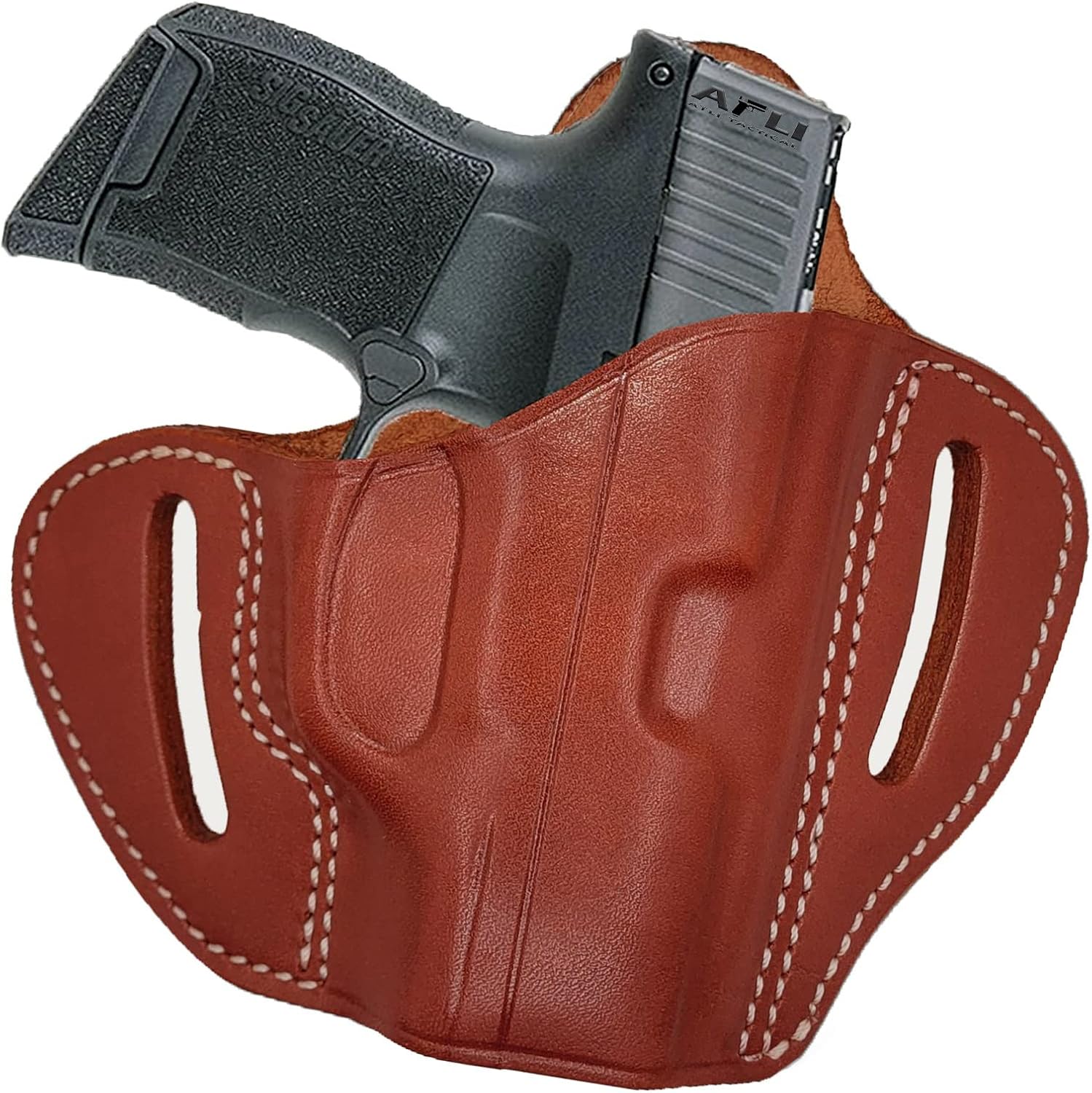 Leather OWB Pancake Holster P8062