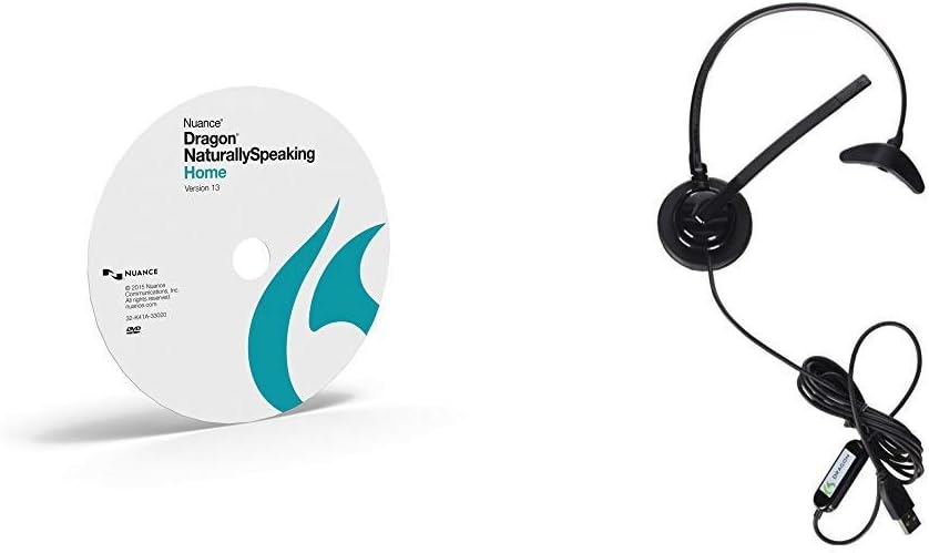 Disc Only with USB Headset Speech Recognition Software V8150