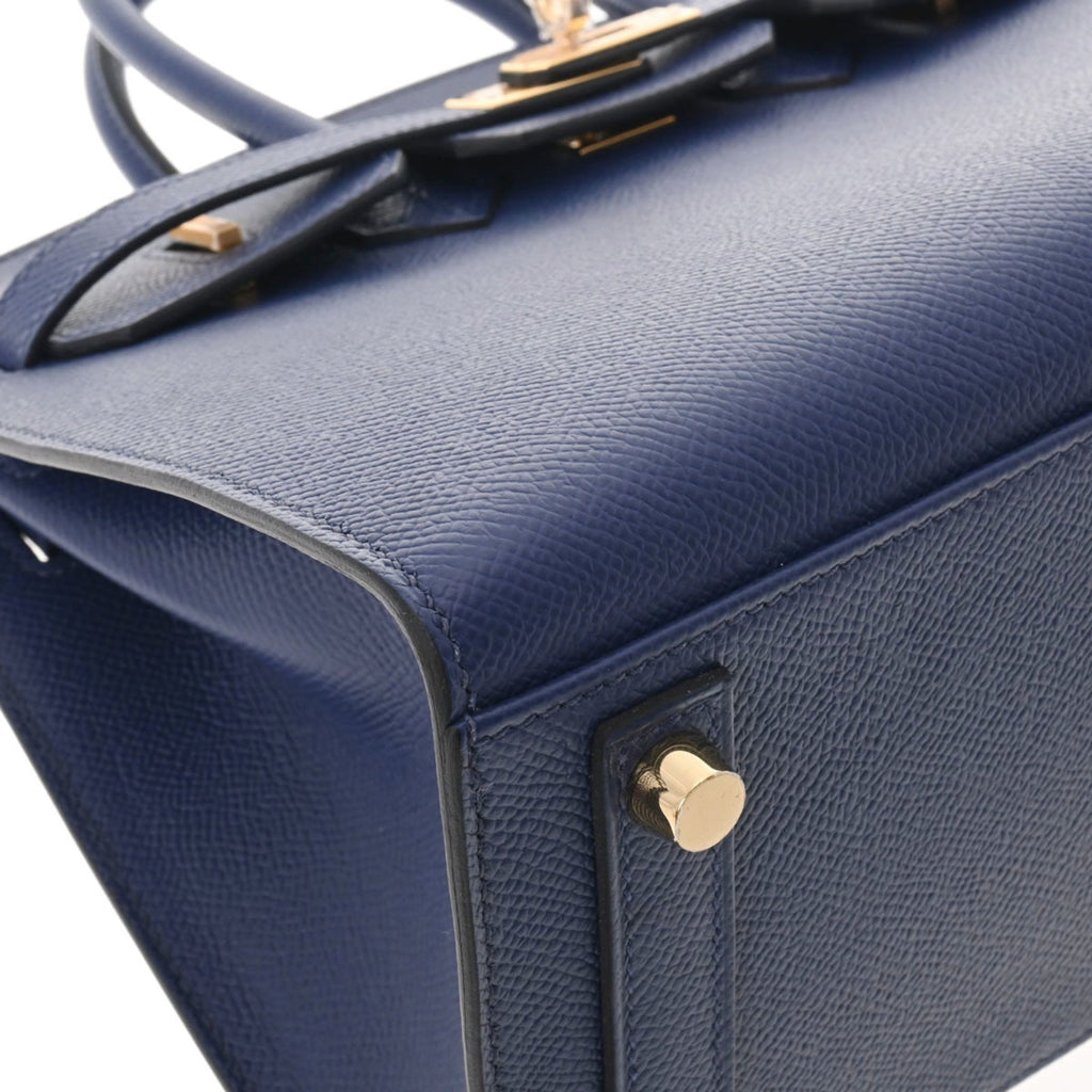 Blue Saphir Birkin 25 Handbag L878