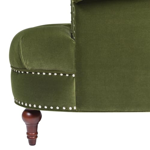 Lavender Velvet Tufted Accent Chair K481