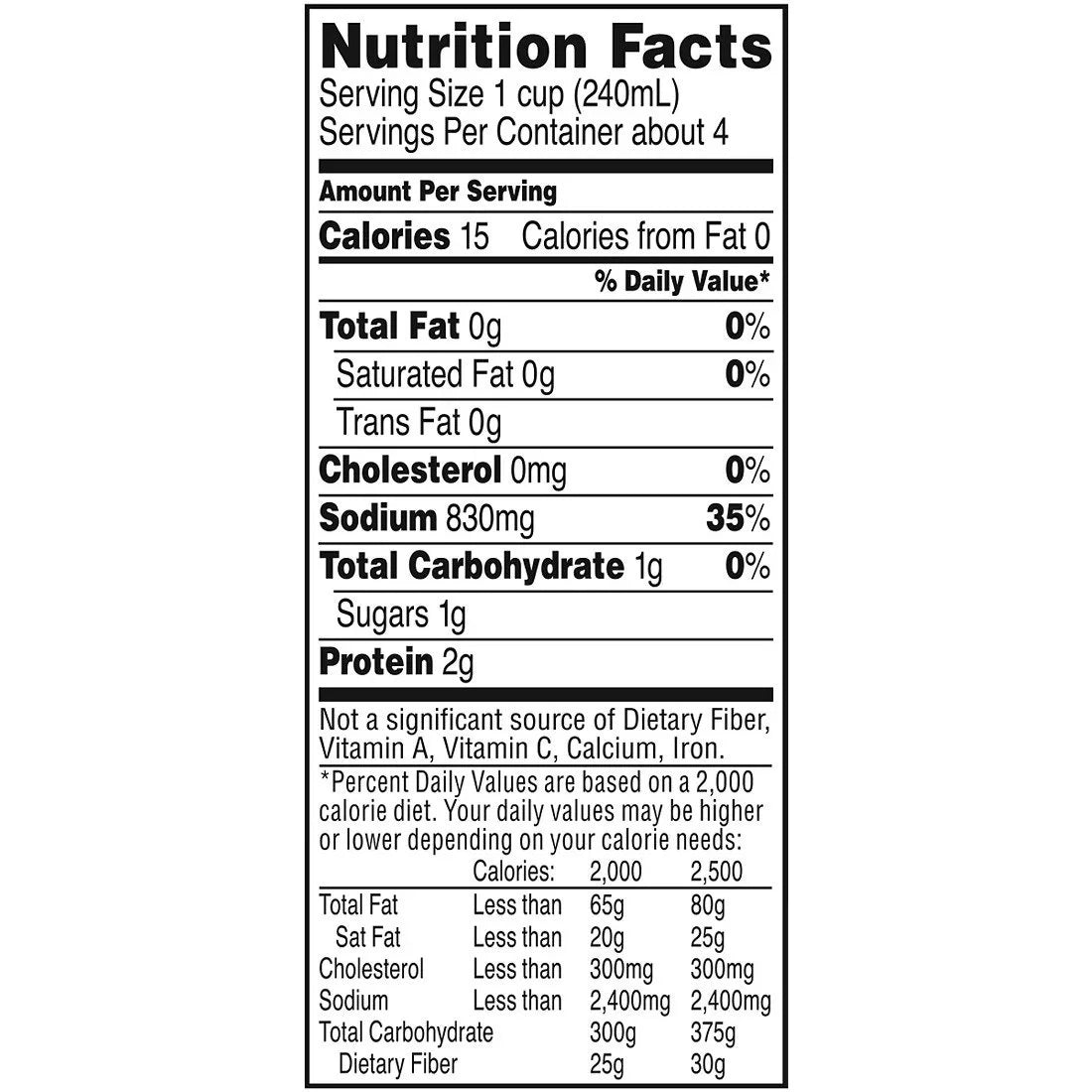 3 pk. 32 oz. Beef Broth U1652