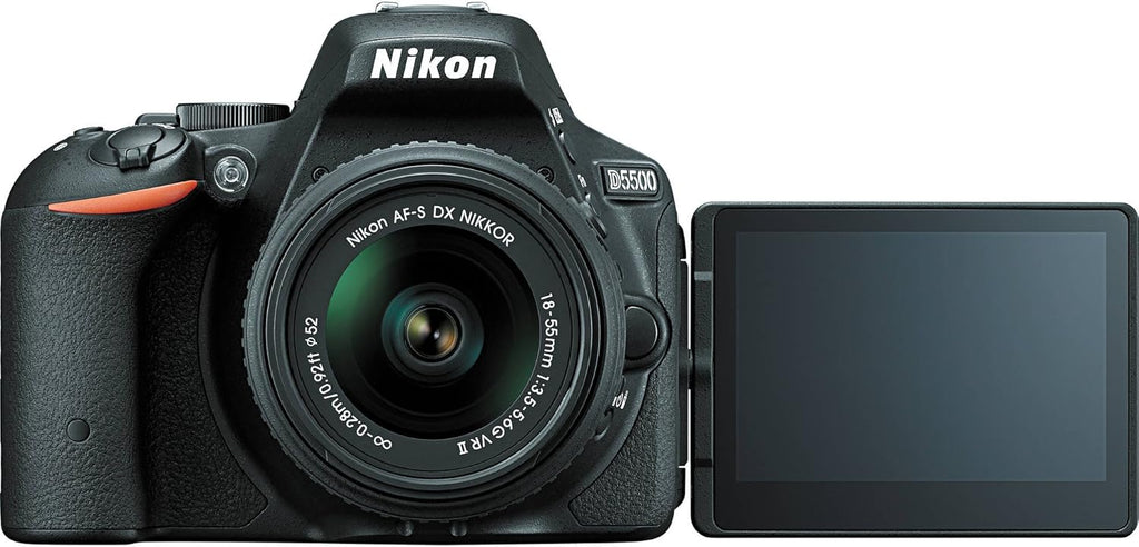 Black Digital SLR with 18-55mm Lens C889