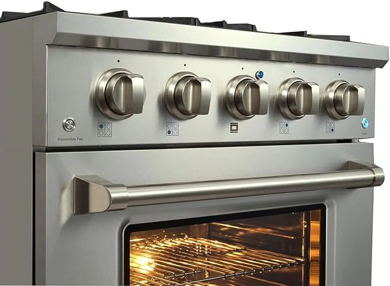 30 in. 3.5 cu. ft. Gas Range with Convection Oven Y92551