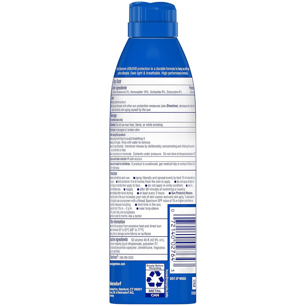 Sport Sunscreen Spray SPF 50 5.5 Oz and Sport Sunscreen Stick SPF 40 1.5 Oz F708
