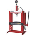 10-Ton Hydraulic Shop Press with Gauge T3030