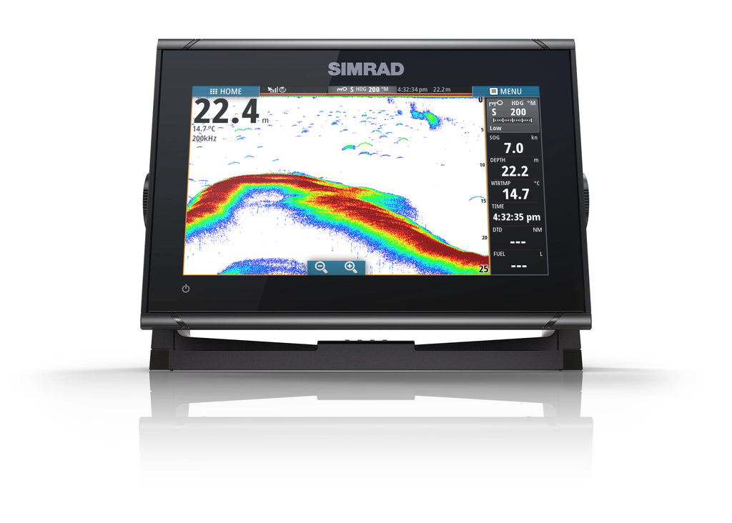 GO9 XSE GPS Chart-Plotter with Active Imaging 3-in-1 Transducer W922