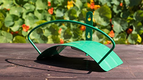 Wall Mount Deluxe Hose Hanger, 5/8", Weathered Verdigris Finish H6202