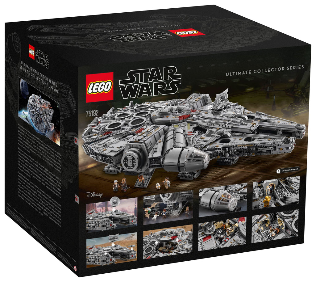 Ultimate Millennium Falcon Building Set and Starship Model Kit E15443