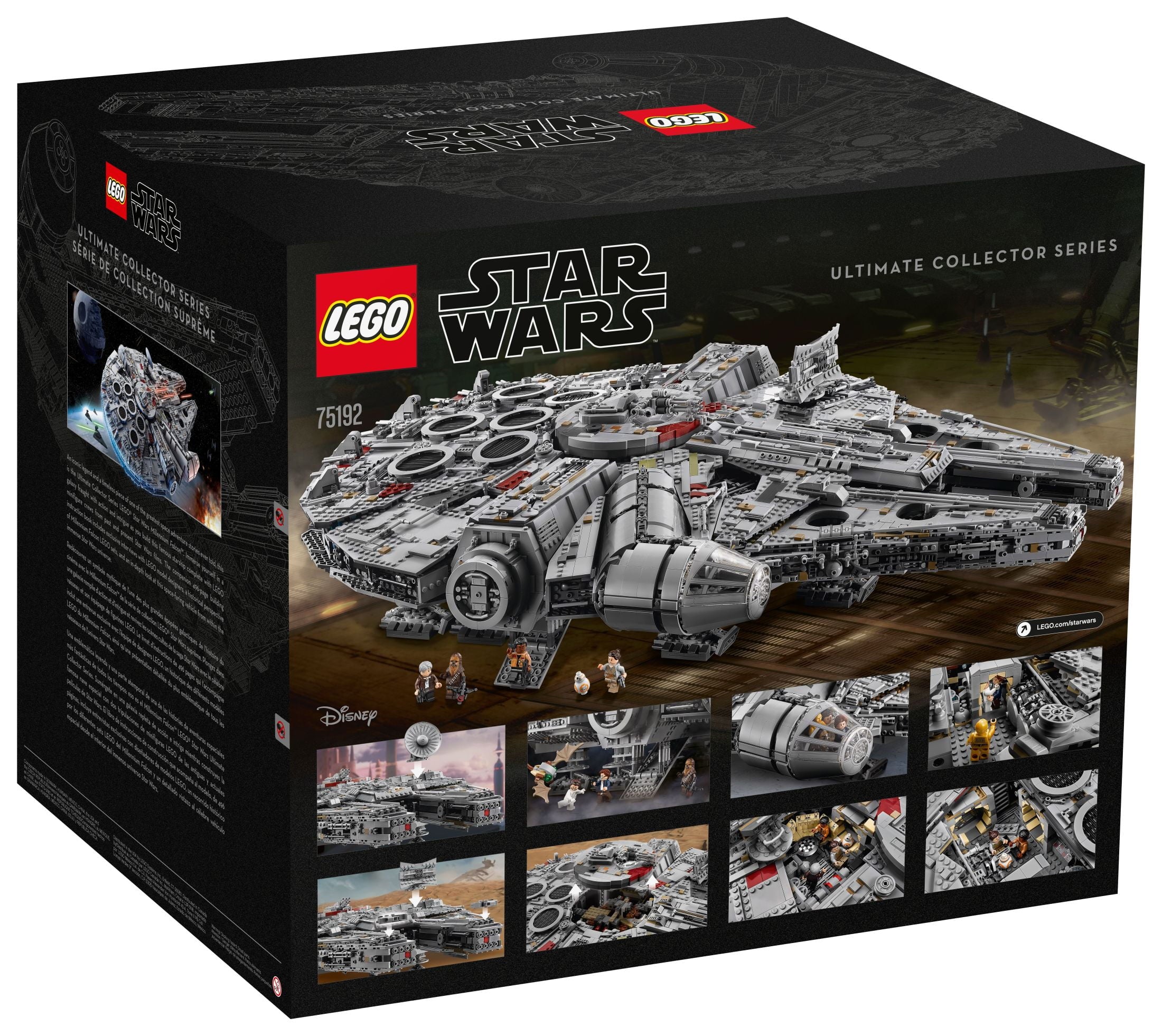 Ultimate Millennium Falcon Building Set and Starship Model Kit E15443