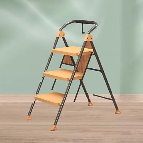 3 Step Folding Ladder with Non-Slip Pedals P6691