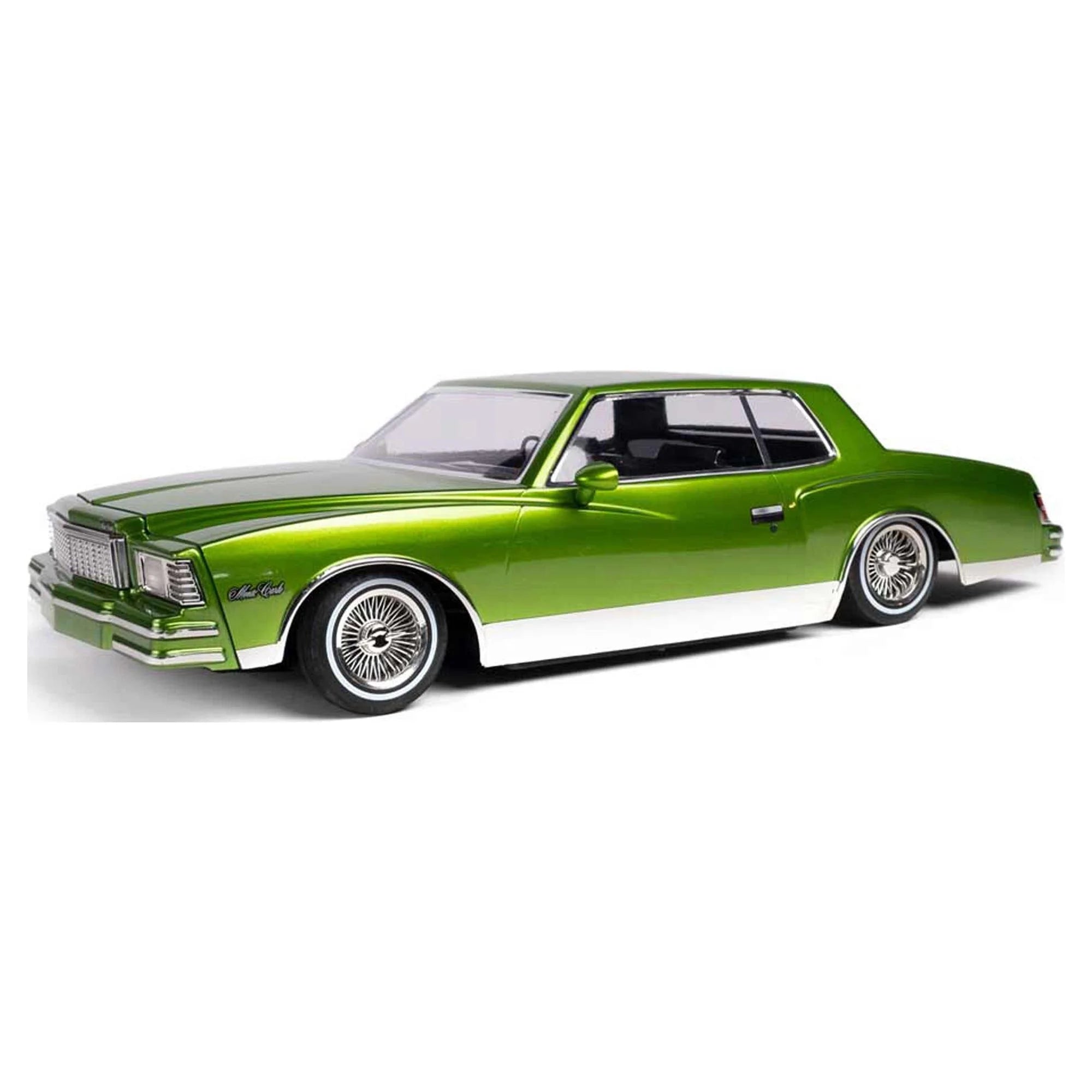 1/10 1979 Chevrolet Monte Carlo Brushed 2 Wheel Drive Lowrider Green RTR On-Road Car V381