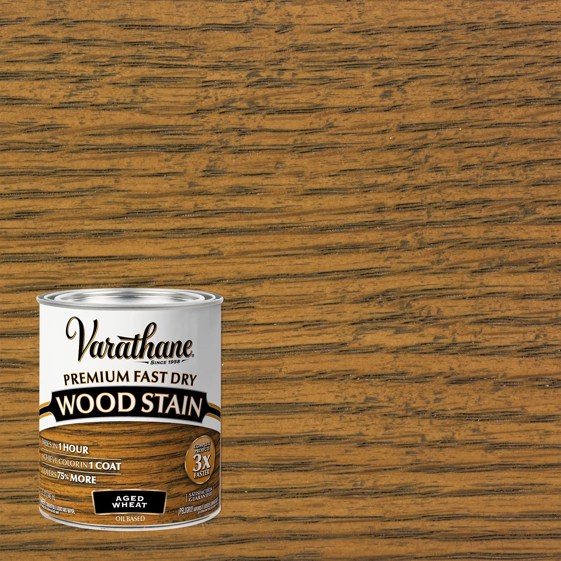 Aged Wheat Wood Stain, Quart, 2 Pack K258