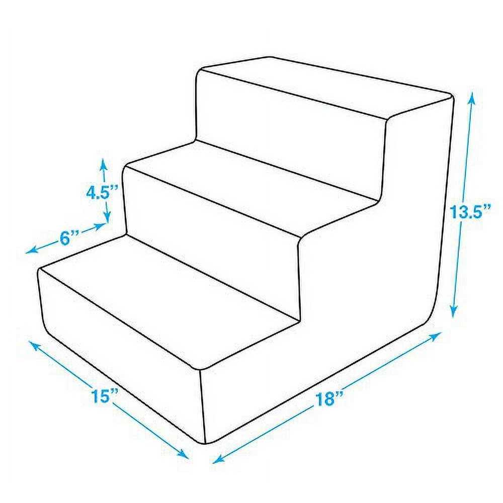 Pet Steps and Stairs with CertiPUR-US Certified Foam G7537