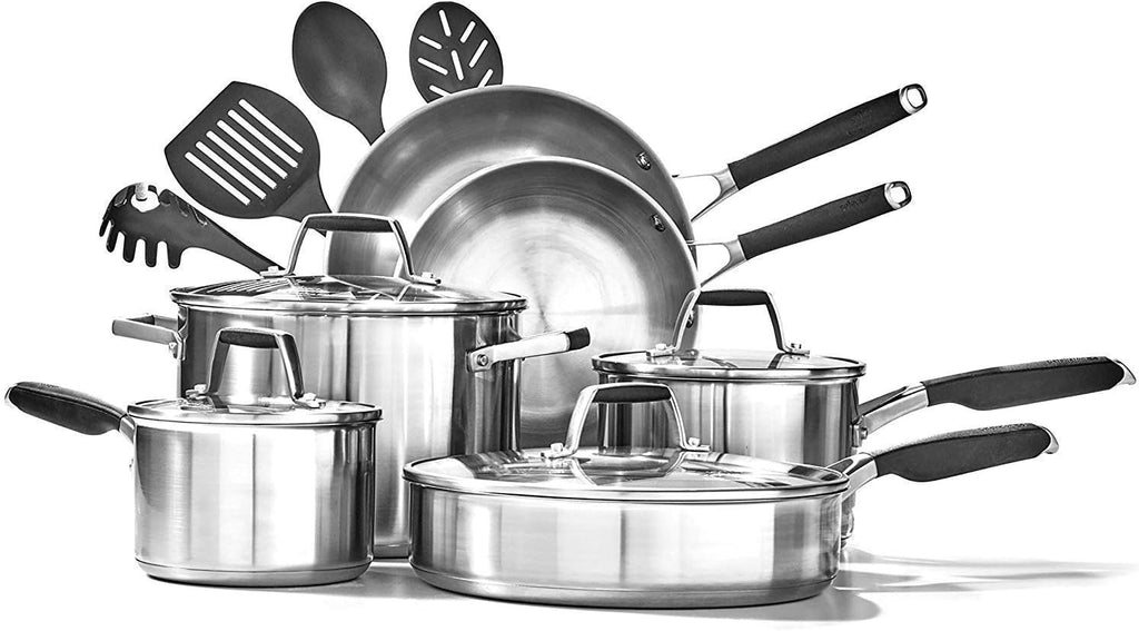 14 Piece Stainless Steel Cookware Set P8944