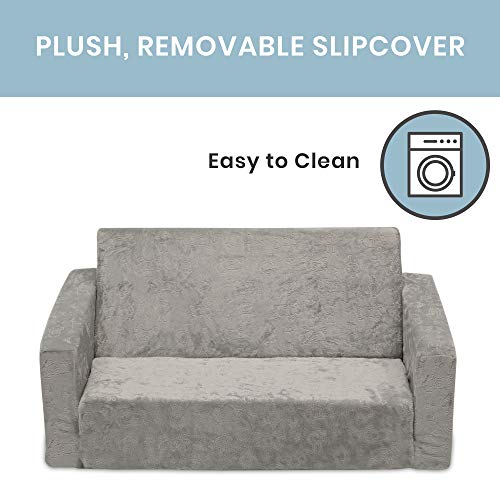 Grey Convertible Sofa to Lounger R788127