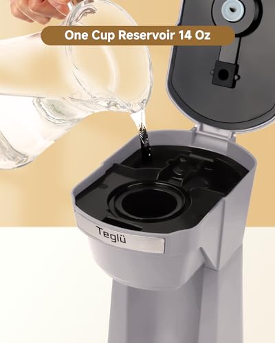 Gray Single Serve Coffee Maker K624