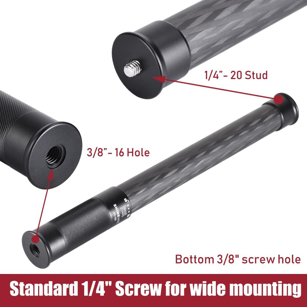 4 Section Carbon Fiber Extension Pole with 1/4 Screw Mount J347391