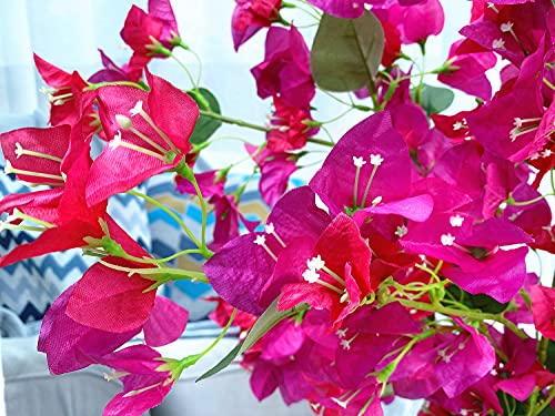 Faux Bougainvillea Branches 45" Pack of 4 U224
