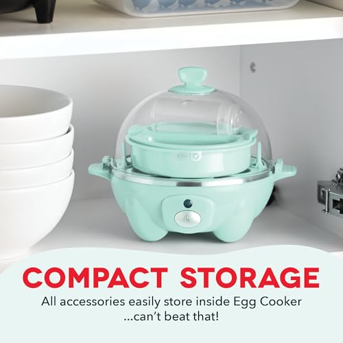 6 Egg Capacity Electric Egg Cooker Black S648