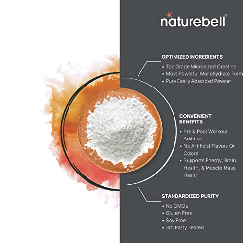2 Pack Creatine Monohydrate Powder 500 Grams, 5000mg Per Serving, Pure Unflavored Creatine Powder Q2813