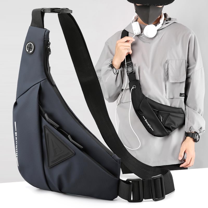 Small Sling Shoulder Crossbody Bag Chest Bag Q4709
