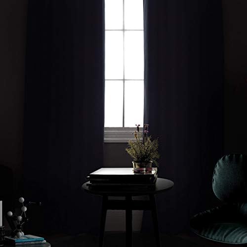 Light Beige Blackout Curtains 95 inch Length 2 Panels Set Y2712